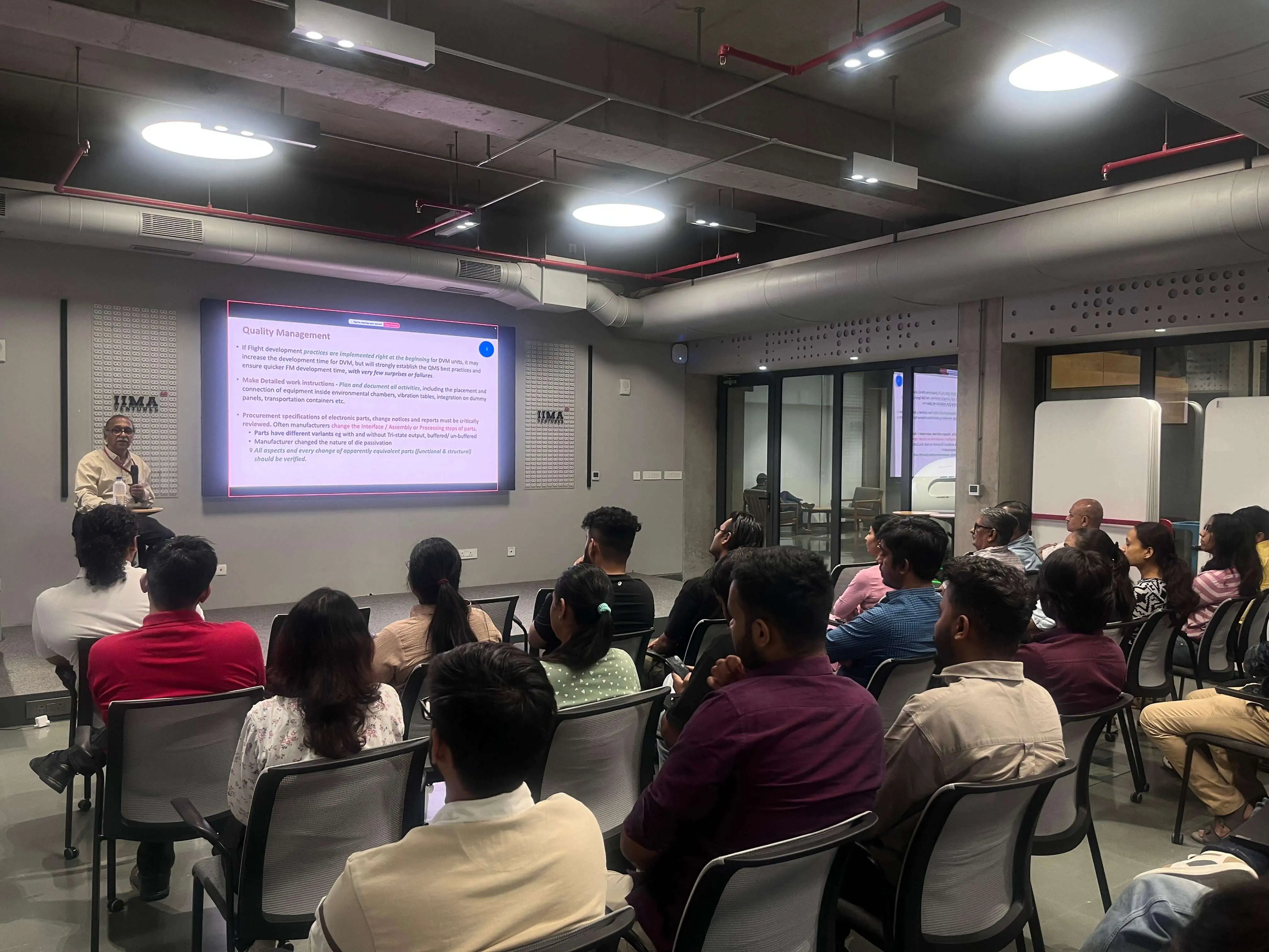 Auditorium presentation